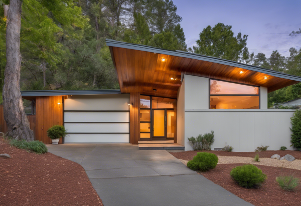 Mid-Century Modern House Exterior