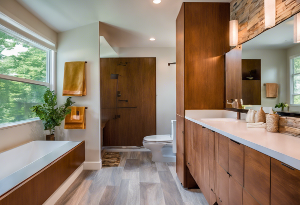 Mid-Century Modern Bathroom