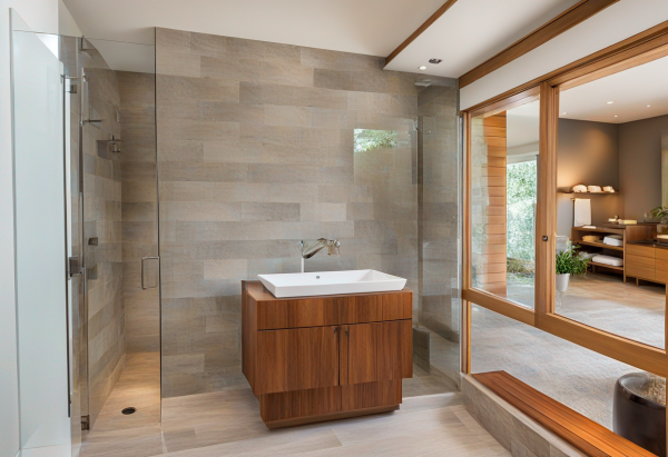 Mid-Century Modern Bathroom