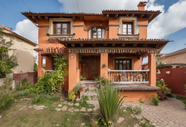 Bohemian House Exterior