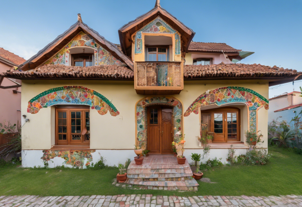 Bohemian House Exterior