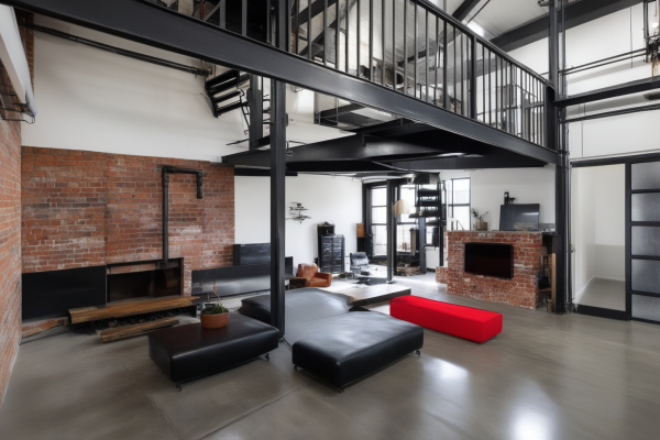 Industrial Living Room