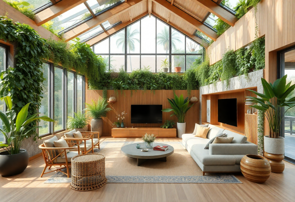 Biophilic Living Room