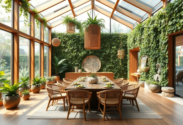 Biophilic Dining Room