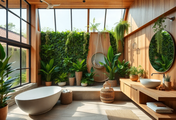 Biophilic Bathroom