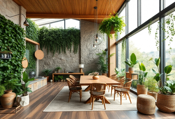 Biophilic Dining Room