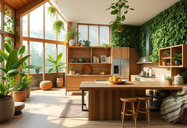 Biophilic Kitchen