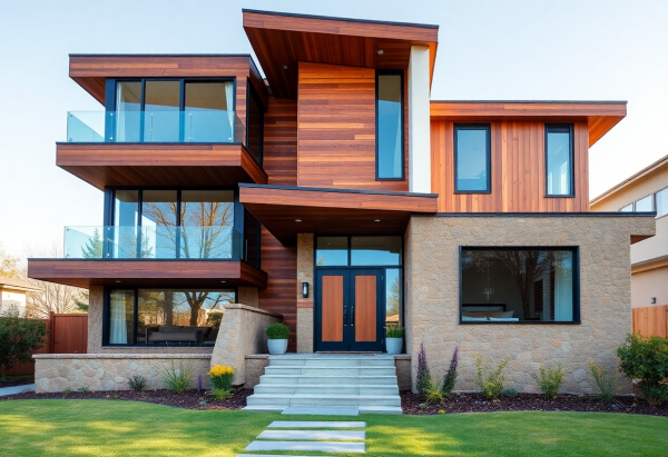 Mid-Century Modern House Exterior