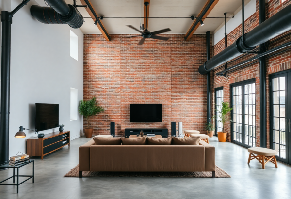 Industrial Living Room