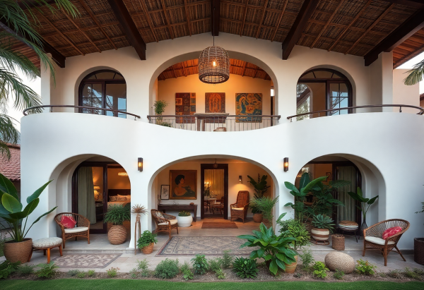 Bohemian House Exterior