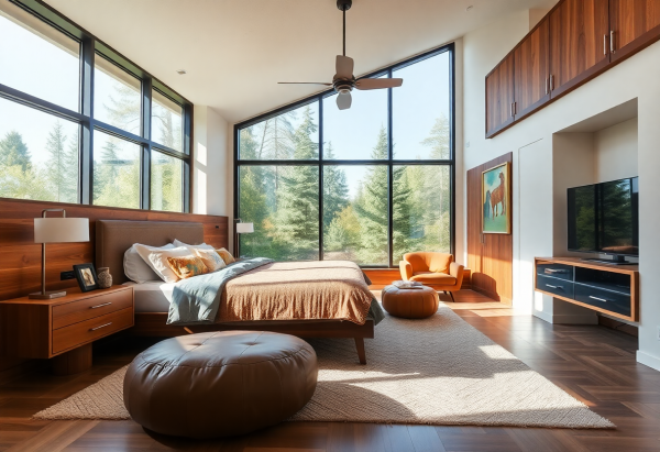 Mid-Century Modern Bedroom