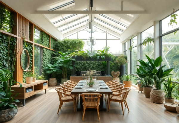 Biophilic Dining Room