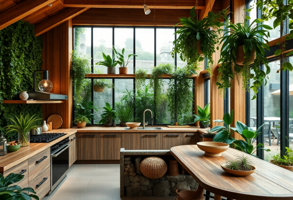 Biophilic Kitchen