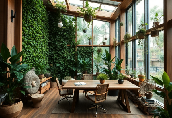 Biophilic Home Office