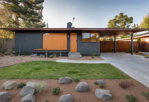 Mid-Century Modern House Exterior