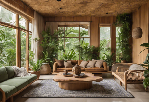 Biophilic Living Room