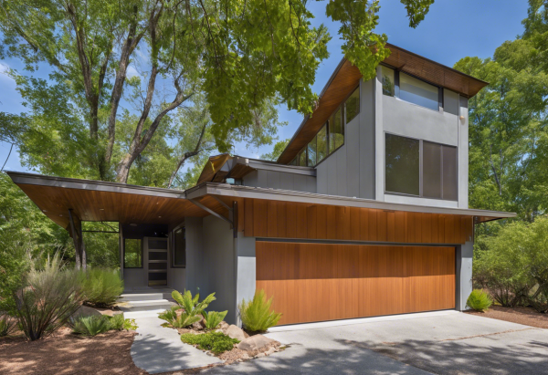 Mid-Century Modern House Exterior