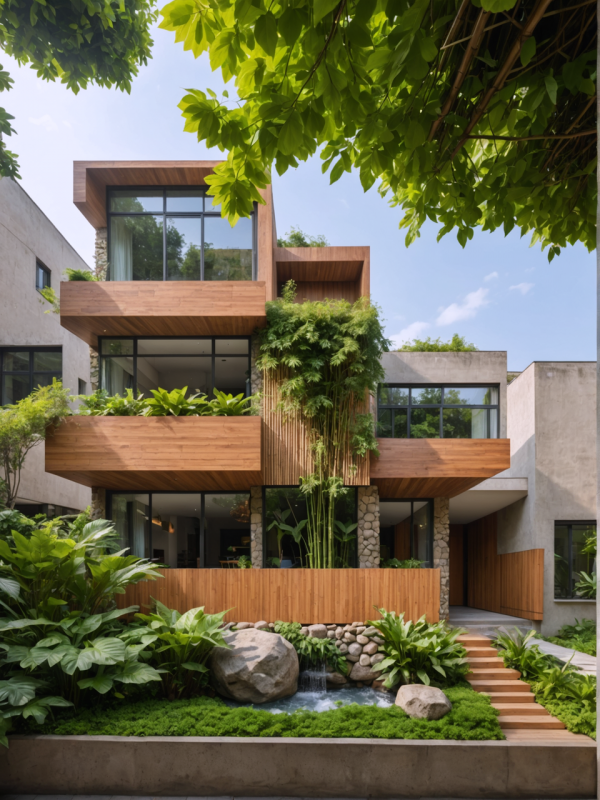 New Biophilic House Exterior