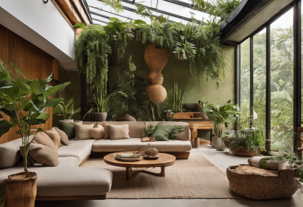 Biophilic Living Room