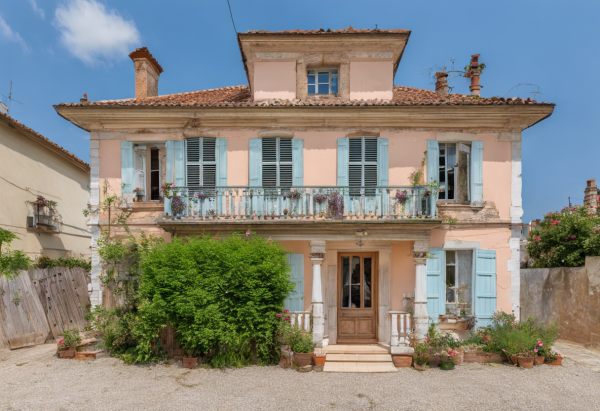 Shabby Chic House Exterior