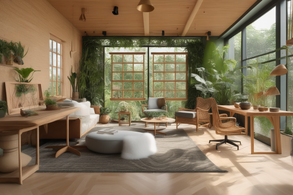 Biophilic Living Room