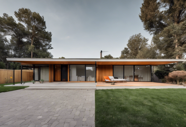 Mid-Century Modern House Exterior