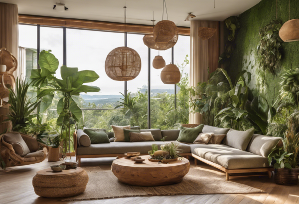 Biophilic Living Room