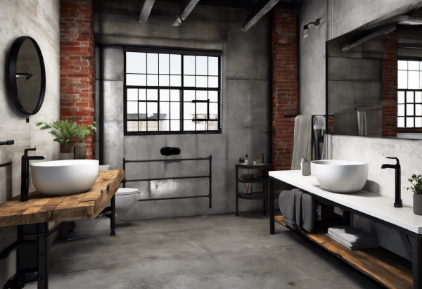 Industrial Bathroom