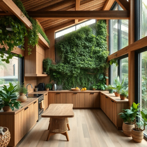 Biophilic Kitchen