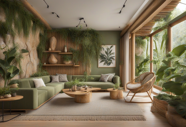 Biophilic Living Room