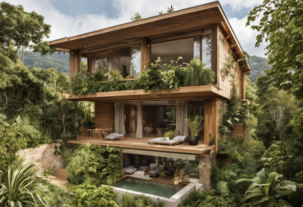 Biophilic House Exterior