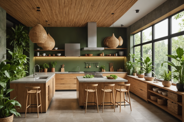 Biophilic Kitchen