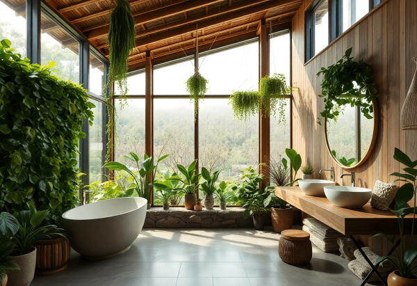 Biophilic Bathroom