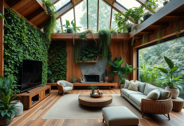 Biophilic Living Room