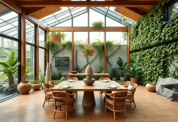 Biophilic Dining Room