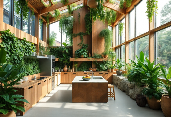 Biophilic Kitchen