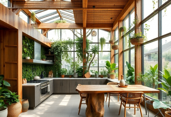 Biophilic Kitchen