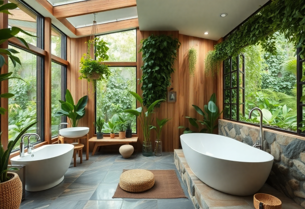 Biophilic Bathroom