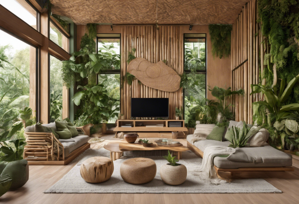 Biophilic Living Room