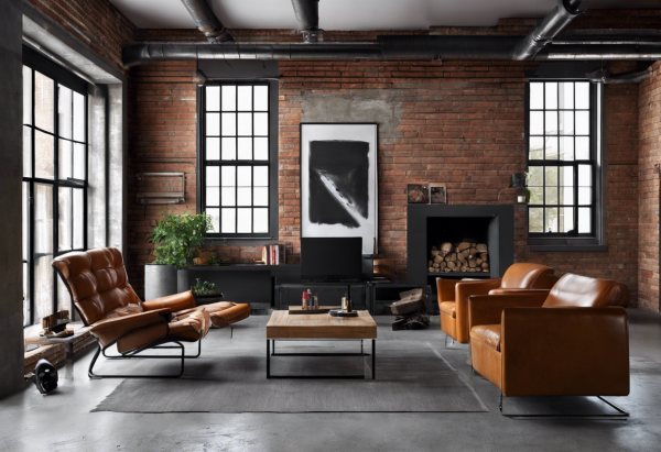 Industrial Living Room