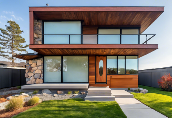 Mid-Century Modern House Exterior