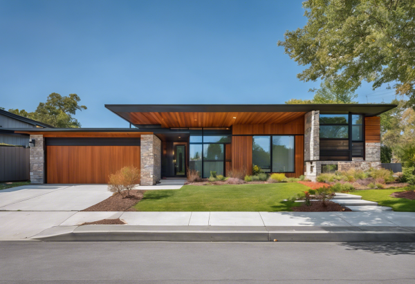 Mid-Century Modern House Exterior