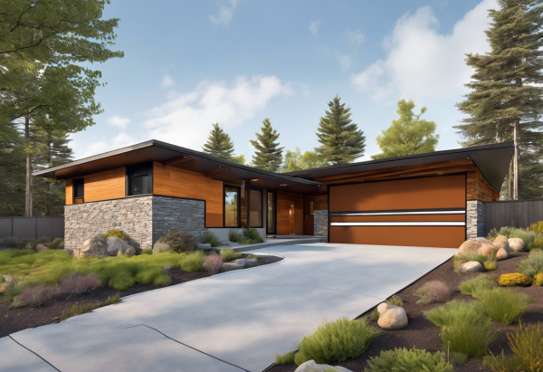 Mid-Century Modern House Exterior