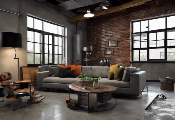 Industrial Living Room