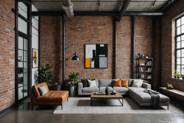 Industrial Living Room