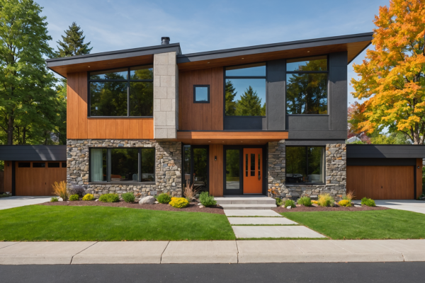 Mid-Century Modern House Exterior