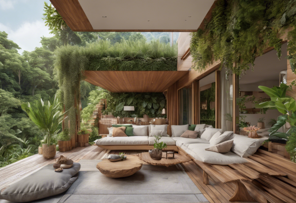 Biophilic House Exterior