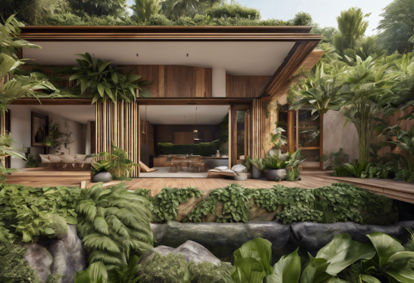 Biophilic House Exterior