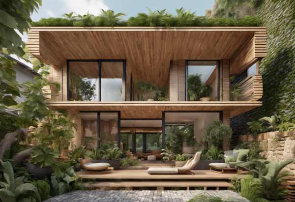 Biophilic House Exterior