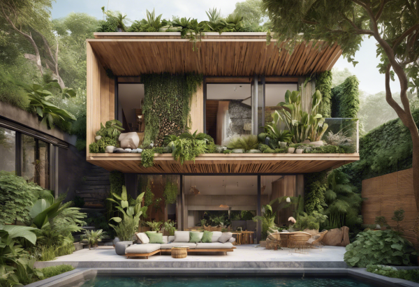 Biophilic House Exterior